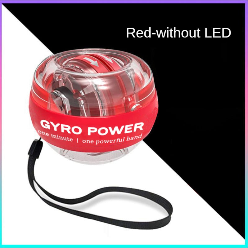 Self-Starting Gyroscopic Wrist Trainer with Counter