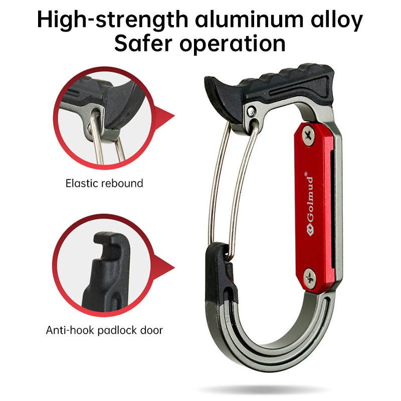Aluminum Harness Hook & Tool Holder