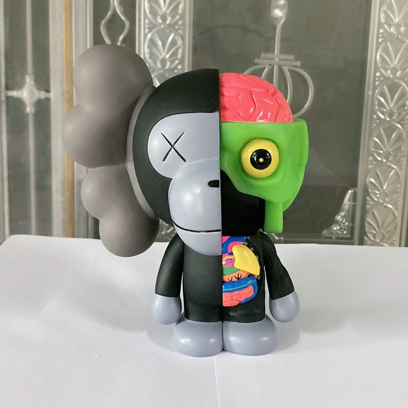 KAWS Sesame Street Doll, Monkey, Money Monkey, Stand up...