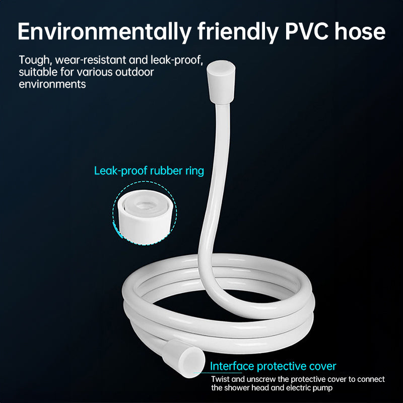 Rechargeable Camping Shower Pump | Digital Display