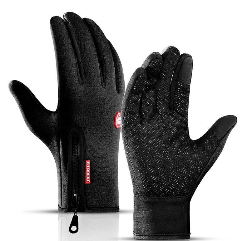 Fleece-Lined Touchscreen Outdoor Gloves