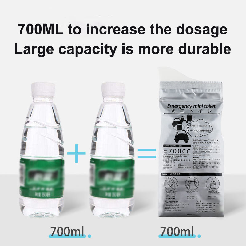 Portable Urinal Bags | 700ml, 4-Pack