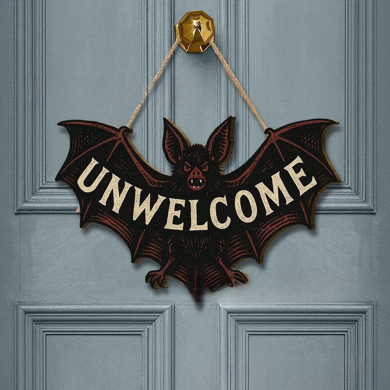 Bat Wooden Ornament