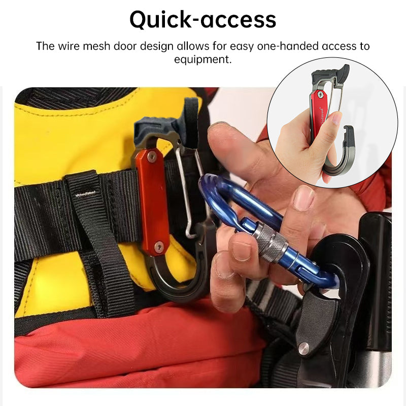 Aluminum Harness Hook & Tool Holder