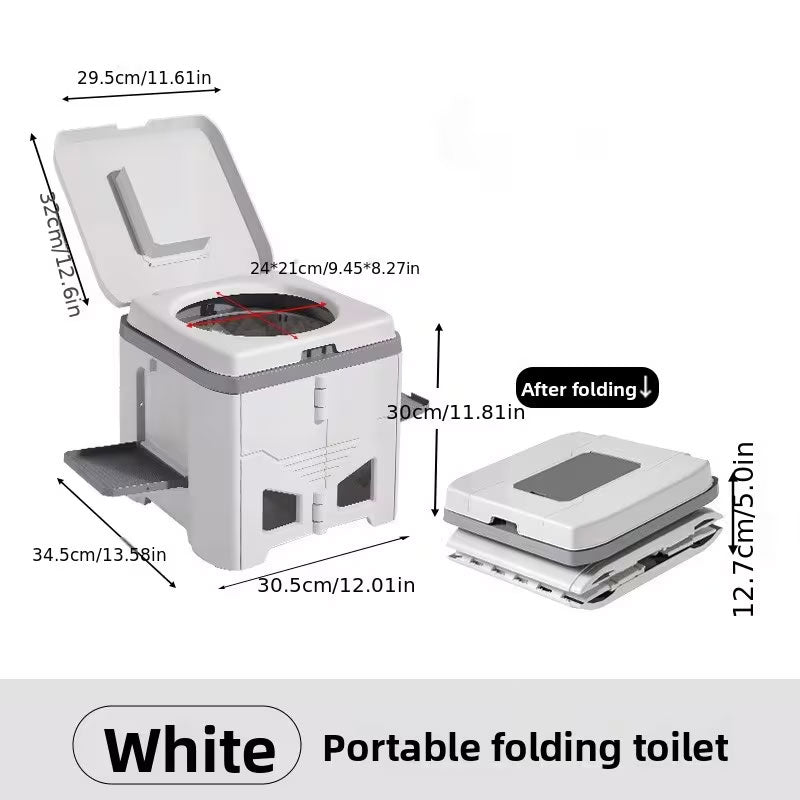 Folding Portable Camping Toilet