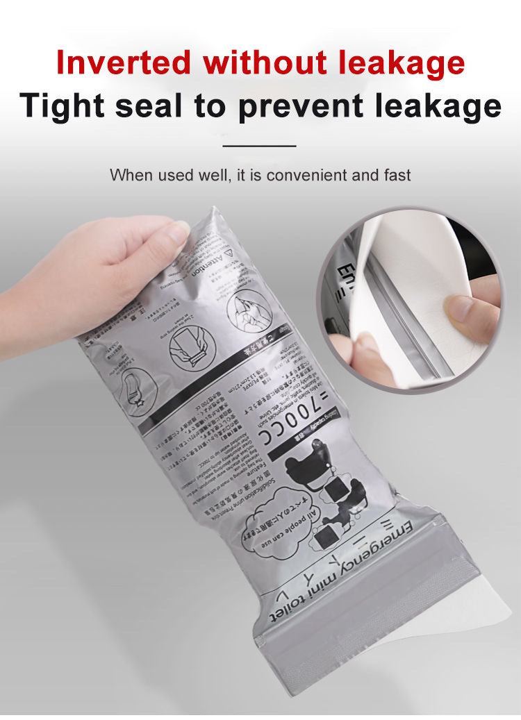 Portable Urinal Bags | 700ml, 4-Pack