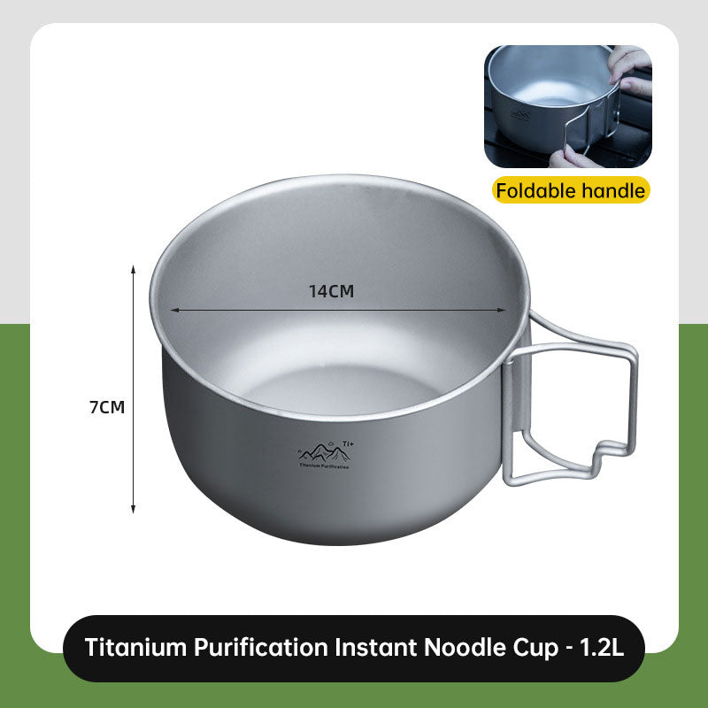 Titanium Alloy Camping Pot