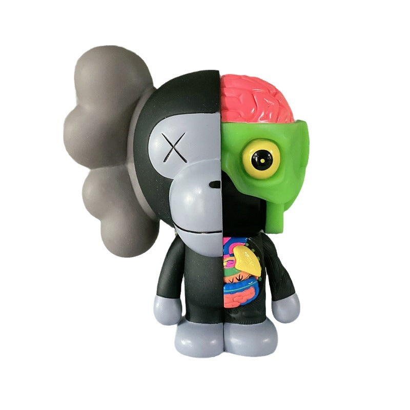 KAWS Sesame Street Doll, Monkey, Money Monkey, Stand up...