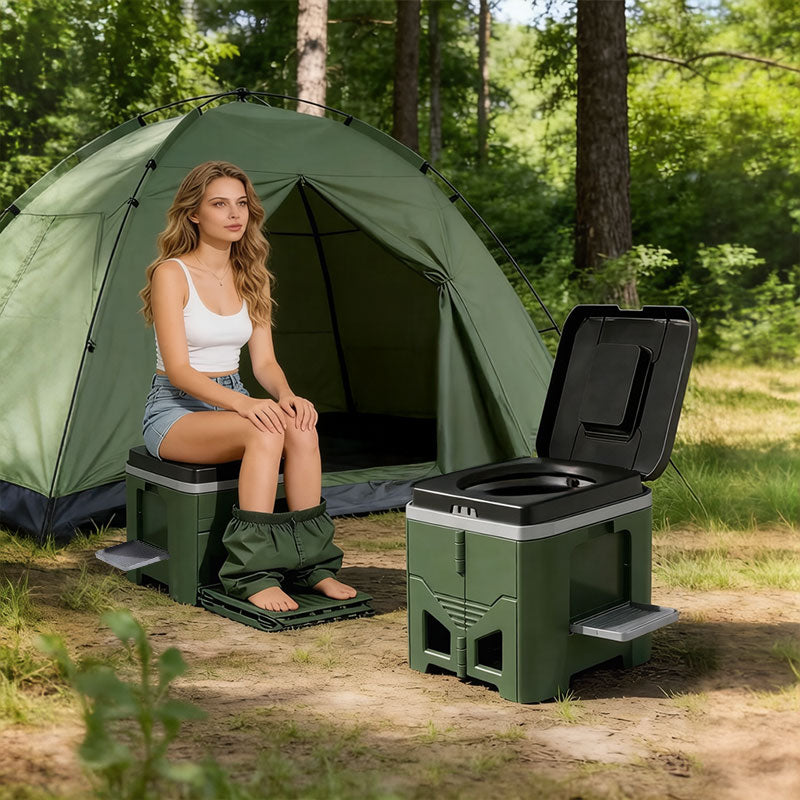 Folding Portable Camping Toilet