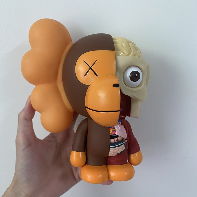 KAWS Sesame Street Doll, Monkey, Money Monkey, Stand up...