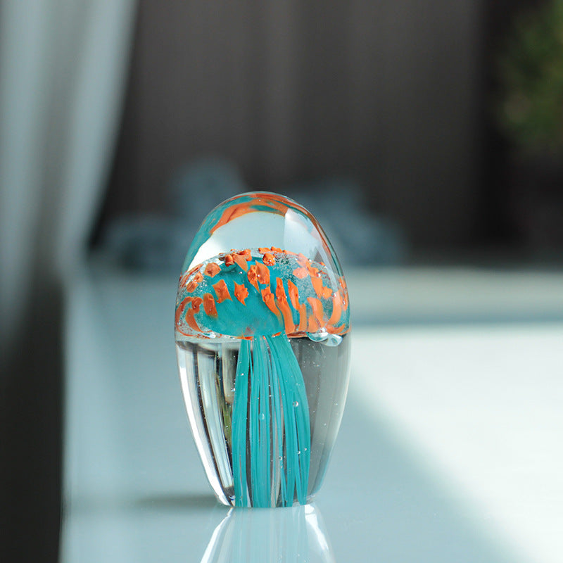Glass Jellyfish Ornament