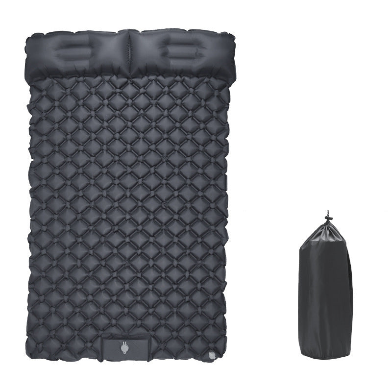 Inflatable Sleeping Pad with Pillow | 1–2 People