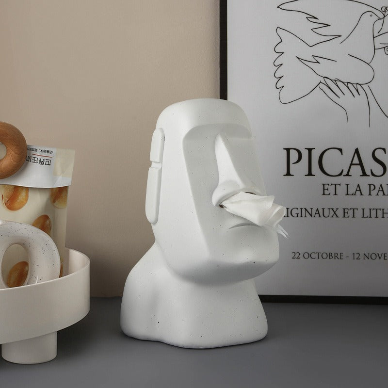 Moai Tissue Holder