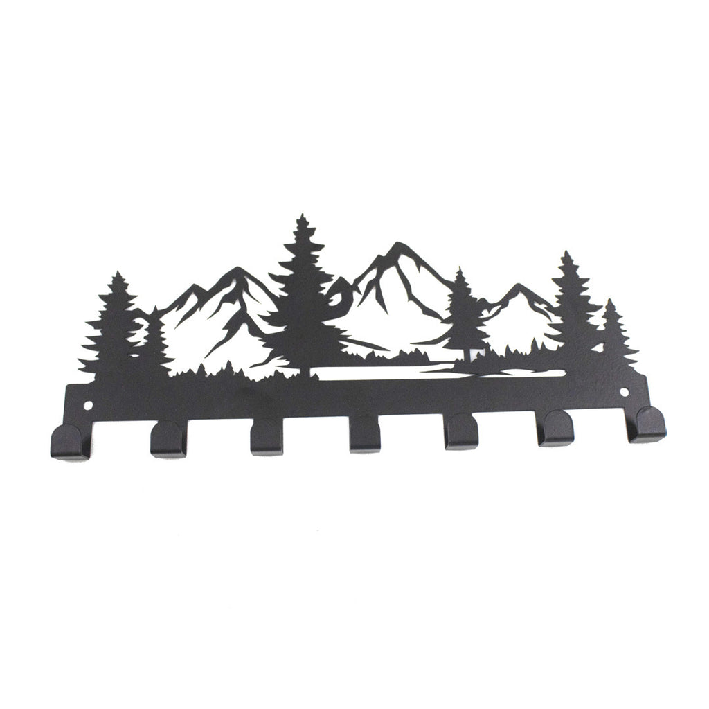 Mountain Wall Hooks | Metal Key Organizer