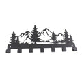 Mountain Wall Hooks | Metal Key Organizer