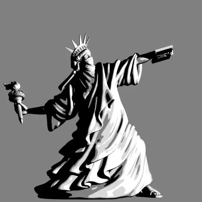Throw Torch Statue Of Liberty