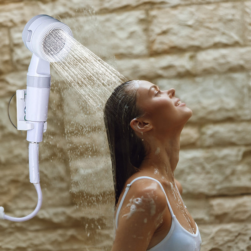 Rechargeable Camping Shower Pump | Digital Display