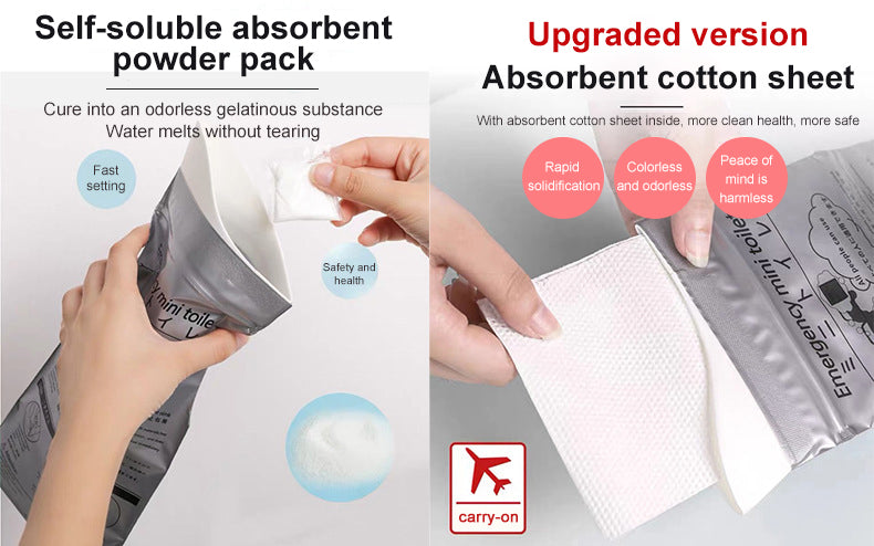 Portable Urinal Bags | 700ml, 4-Pack