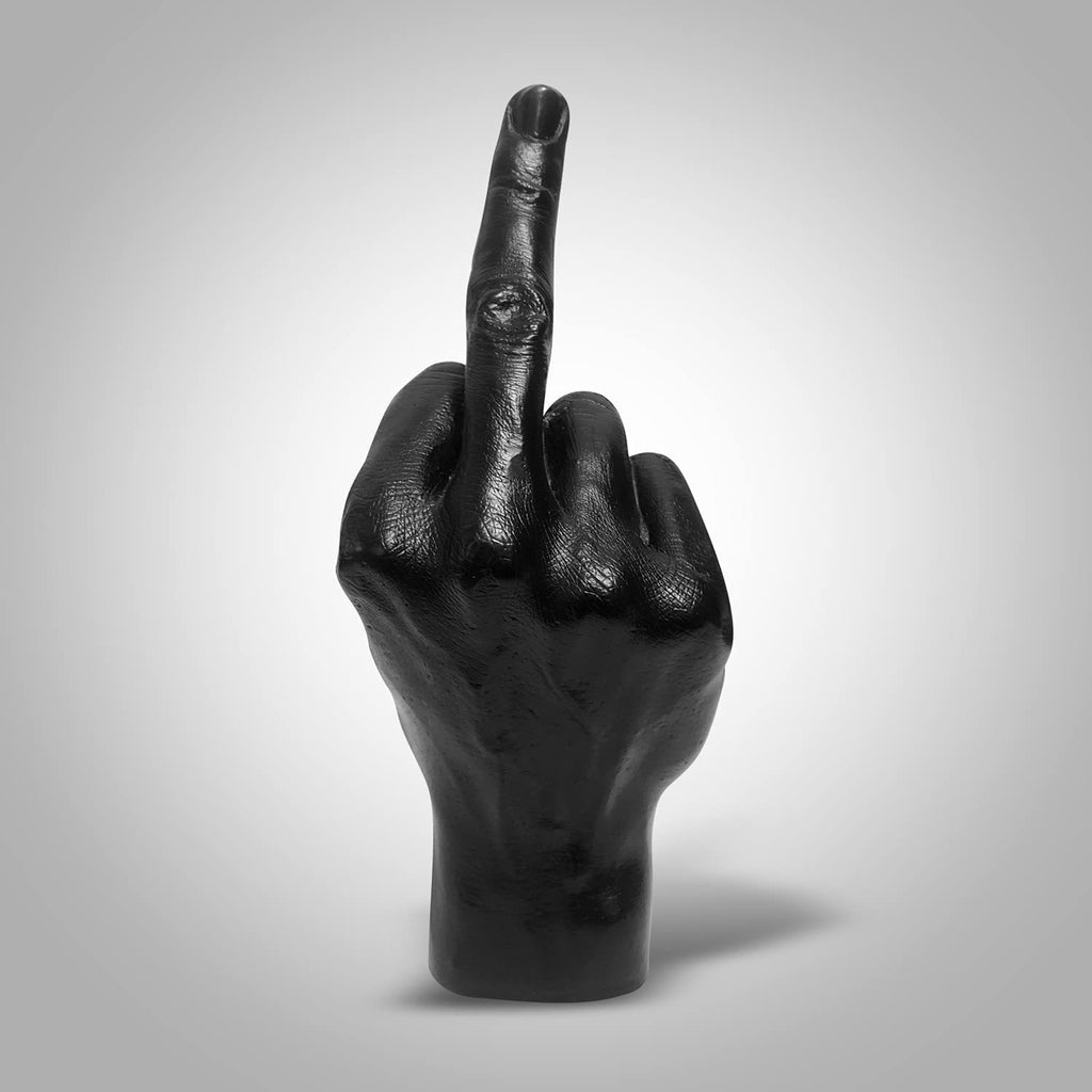 Vertical Middle Finger Statue
