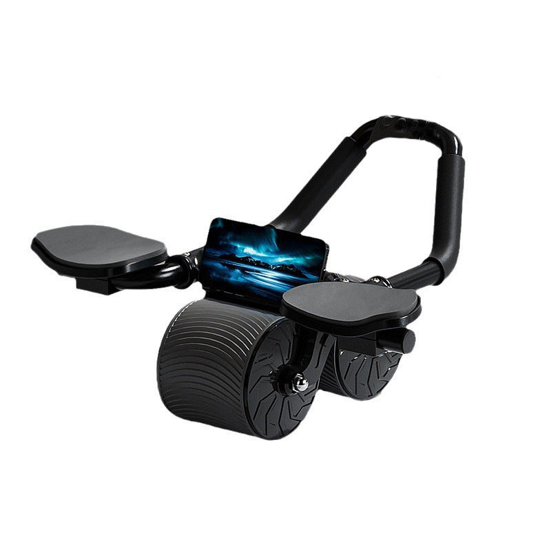 Auto-Return Ab Roller with Elbow Support
