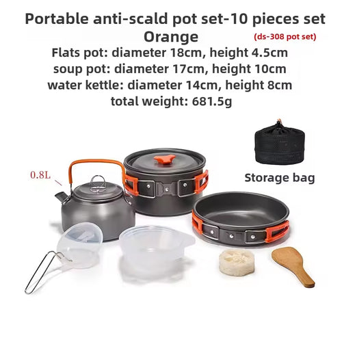 Camping Cookware Set | 1–3 People