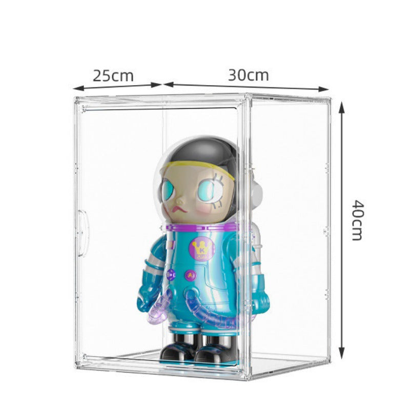 Foldable Magnetic Acrylic Case - Display & Protect Action Figures