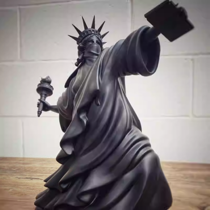Throw Torch Statue Of Liberty