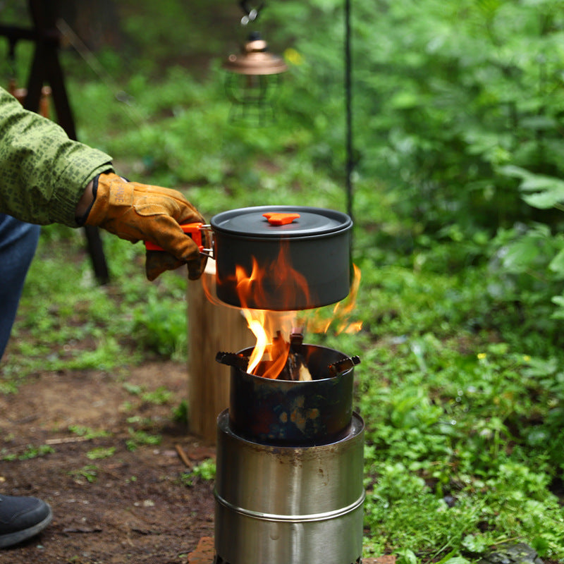 Cowhide Camping & BBQ Gloves