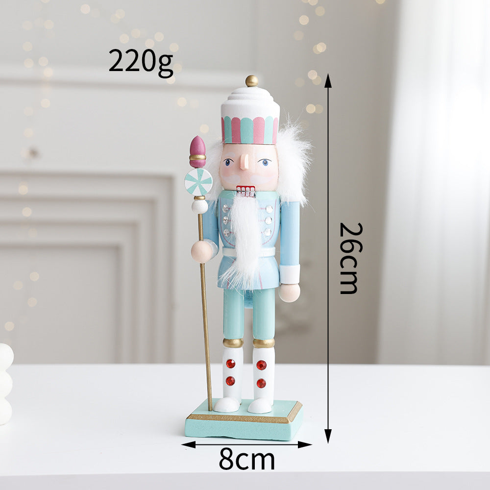 Nutcracker solid wood soldier 26CM