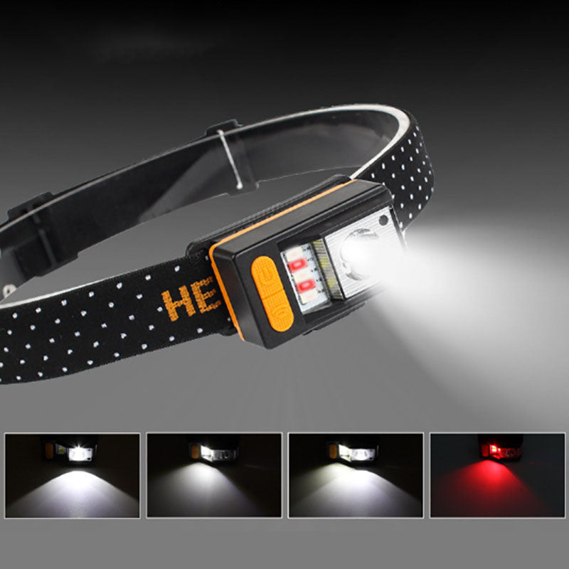 COB LED Motion-Sensor Headlamp | Rechargeable