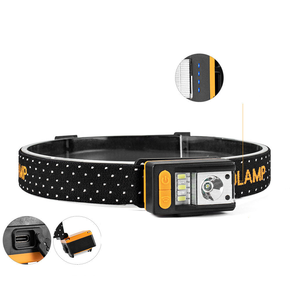 COB LED Motion-Sensor Headlamp | Rechargeable