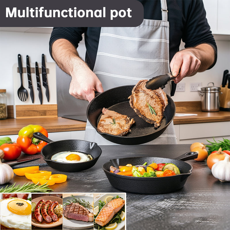 Cast Iron Frying Pan | 14–26cm