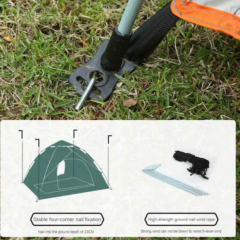 2-Person Pop-Up Camping Tent