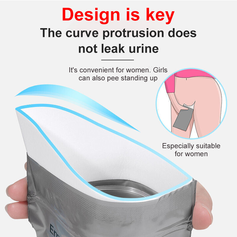 Portable Urinal Bags | 700ml, 4-Pack