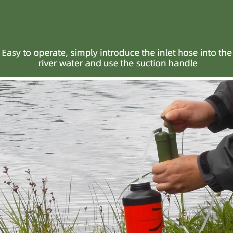 Portable Pump Water Filter