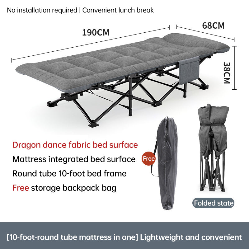 Folding Camping Cot with Carry Bag