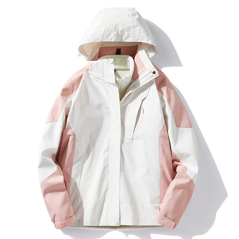 3-in-1 Hooded Outdoor Jacket