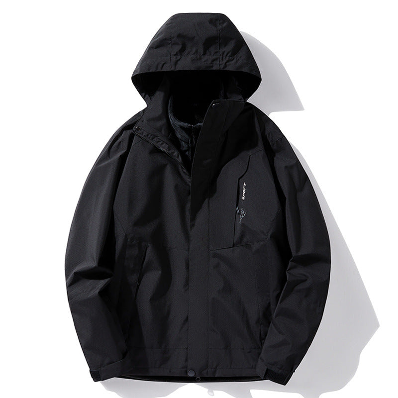 3-in-1 Hooded Outdoor Jacket