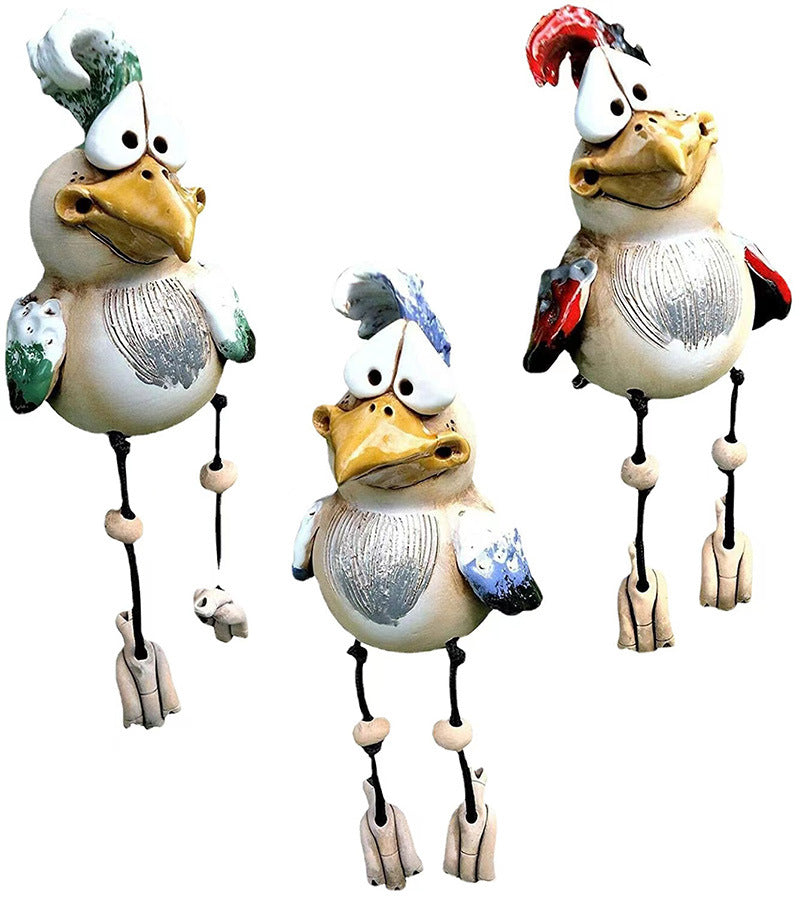 Sparrow Garden Ornament