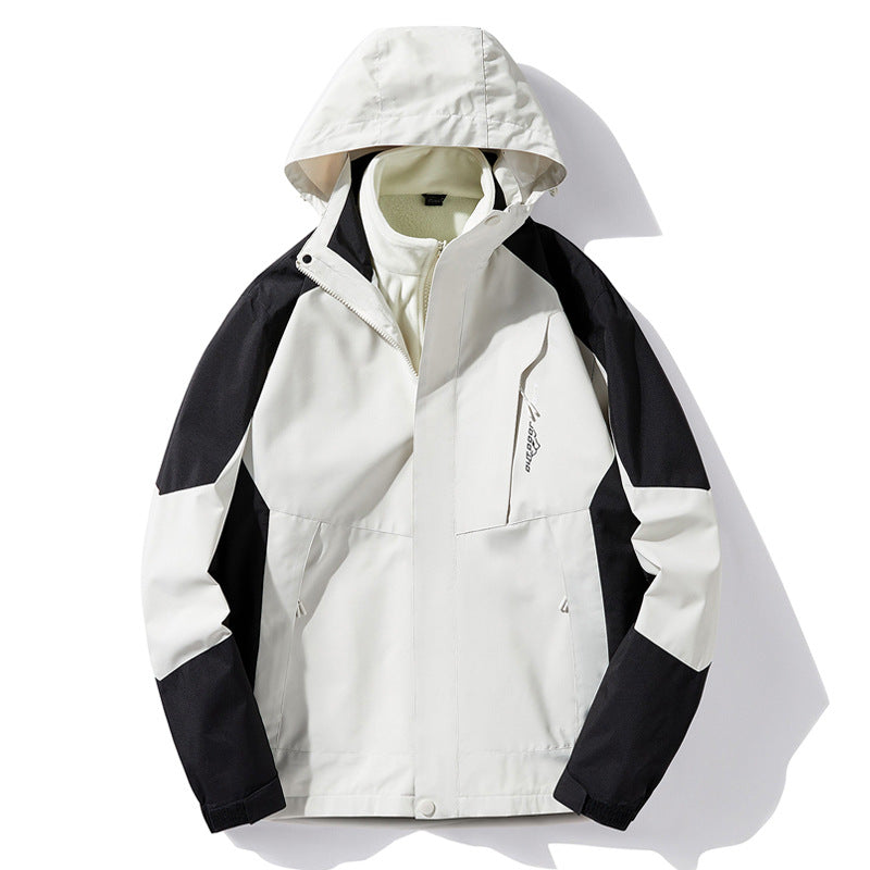 3-in-1 Hooded Outdoor Jacket