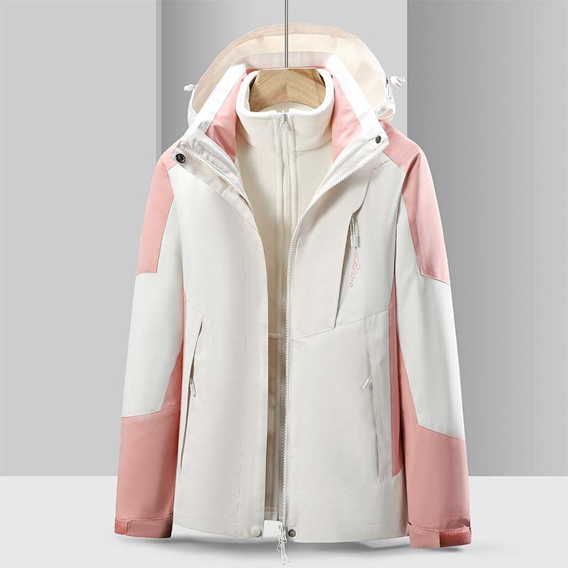 3-in-1 Hooded Outdoor Jacket