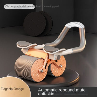 Auto-Return Ab Roller with Elbow Support