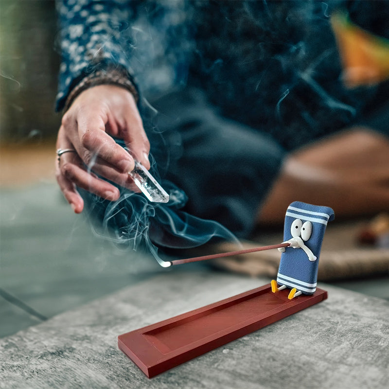 Towelie Incense Stick Holder