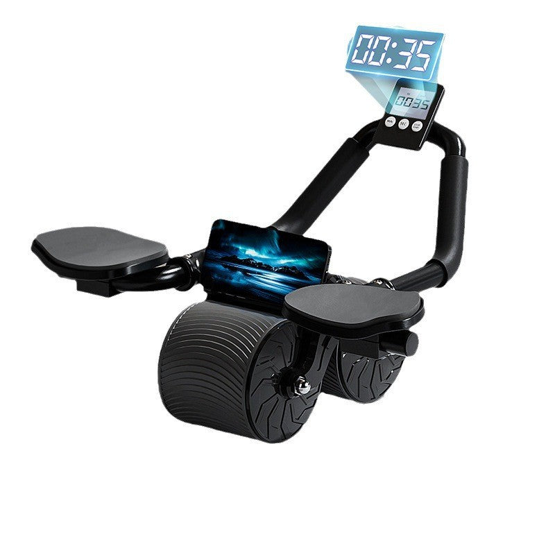 Auto-Return Ab Roller with Elbow Support