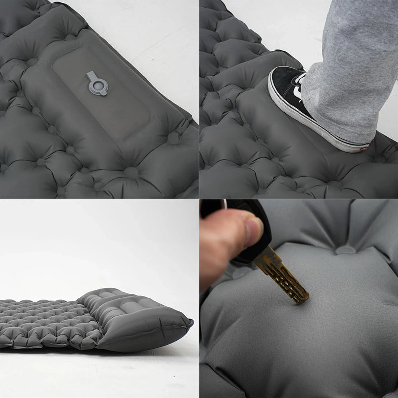 Inflatable Sleeping Pad with Pillow | 1–2 People