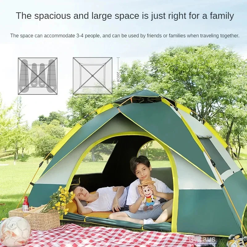 2-Person Pop-Up Camping Tent