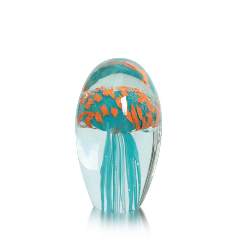 Glass Jellyfish Ornament