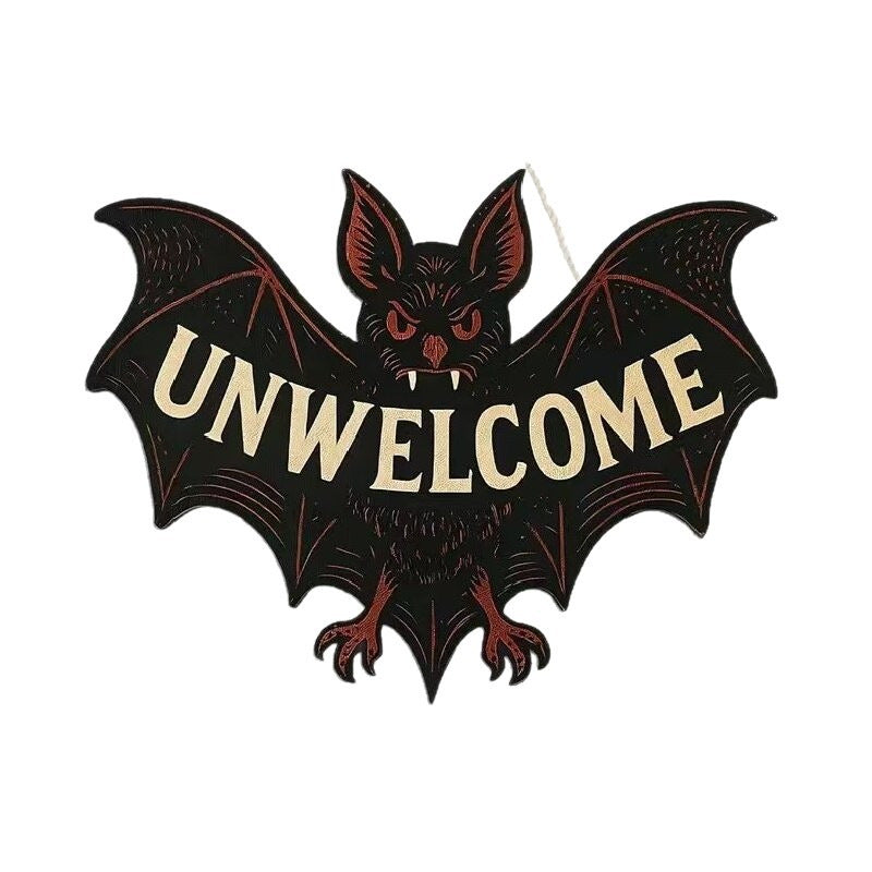 Bat Wooden Ornament