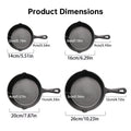 Cast Iron Frying Pan | 14–26cm