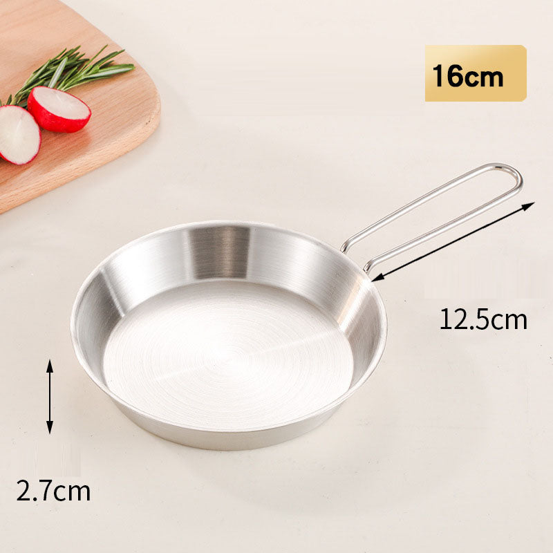 Stainless Steel Camping Frying Pan
